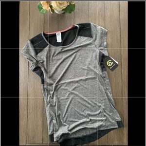 Champion workout top with DUO DRY.